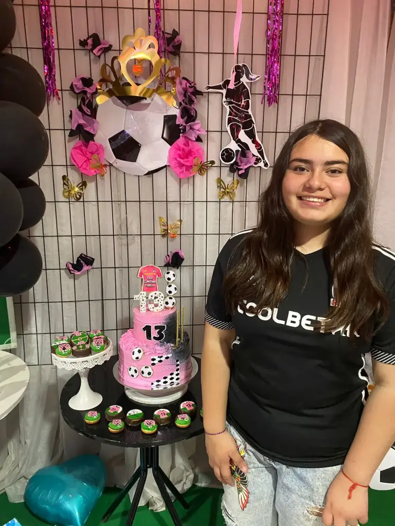 TORTA FUTBOL MUJER